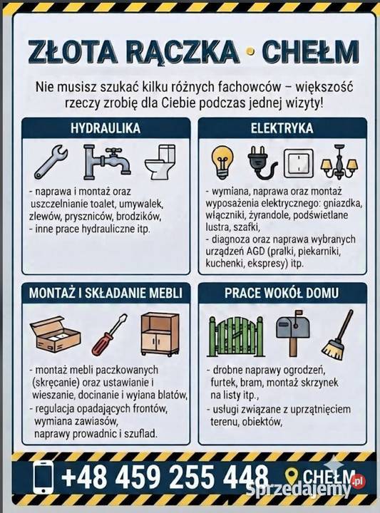 złota rączka chełm