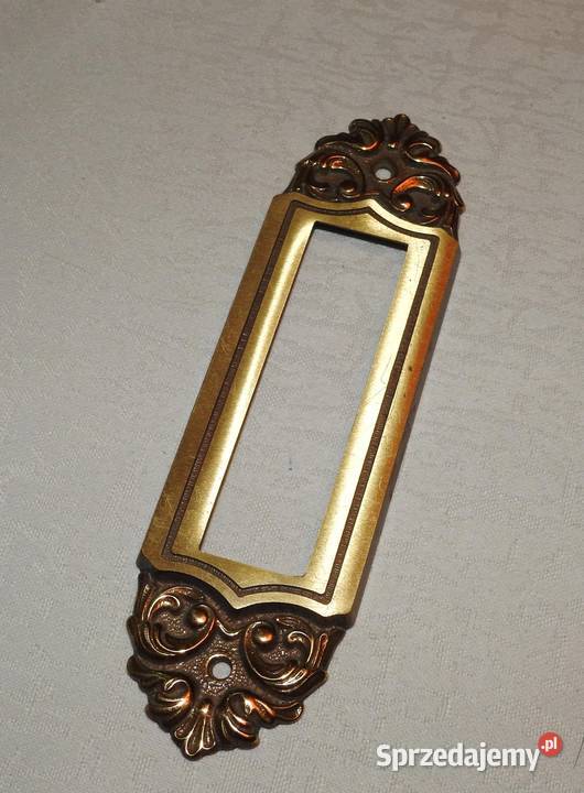 Dekoracja ozdoba na drzwi brąz mosiądz inny kolor Przemyśl