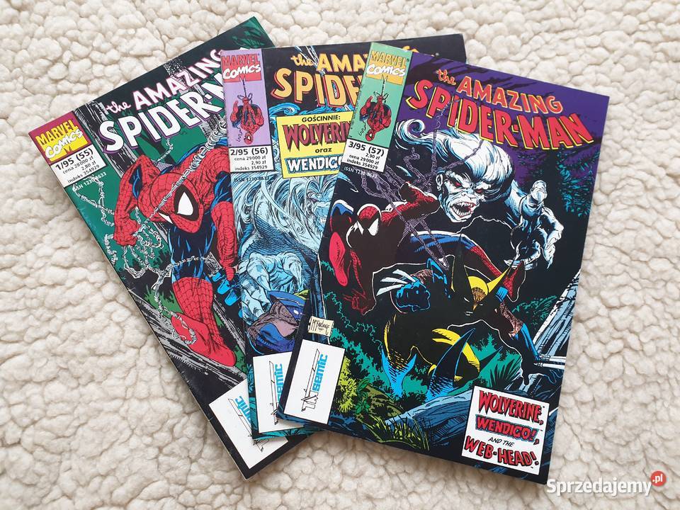 SpiderMan 12395 Wendigo Wolverine komplet Gdynia