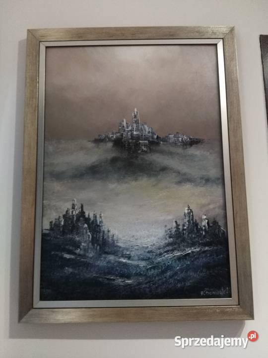 Andrzej Fronczak Droga do miasta akryl 2022