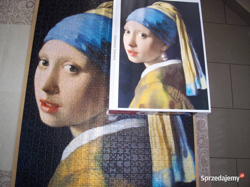 Puzzle 1000 elementów x 7 pudełek Trefl nowe