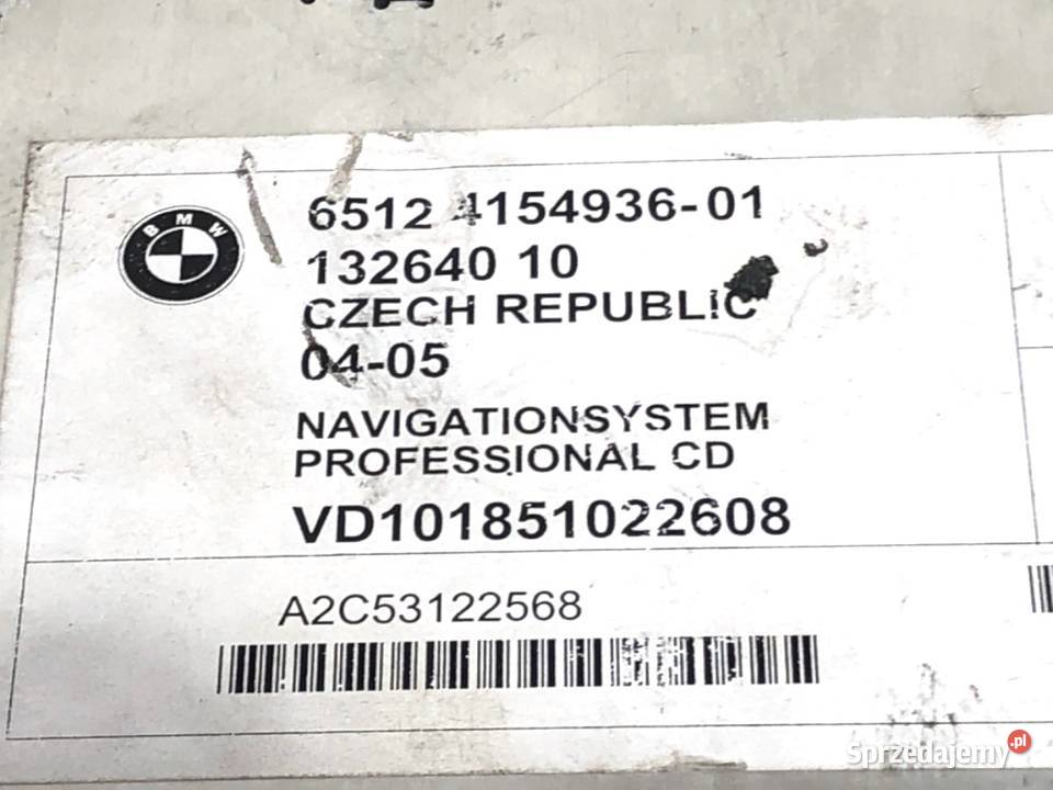 RADIO BMW E83 4154936 0311 ODTWARZACZ MULTIMEDIA