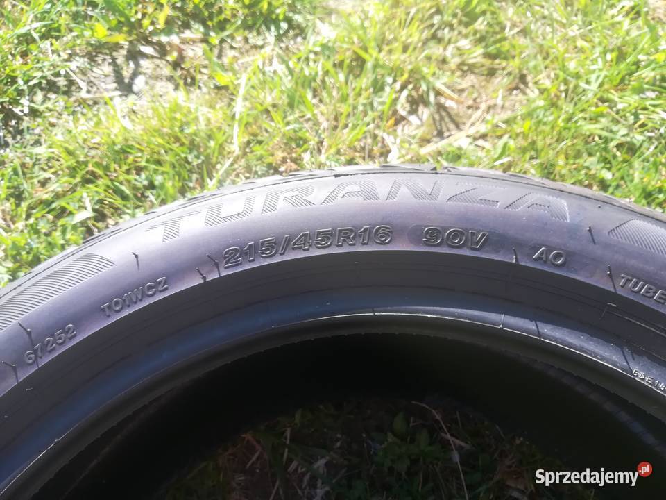 Opony Bridgestone turanza T001 21545r16 Nowe Rybie