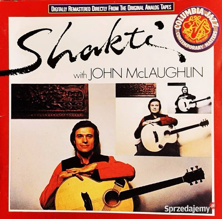 Znakomity Album CD Shakti With John McLaughlin Kraków sprzedam