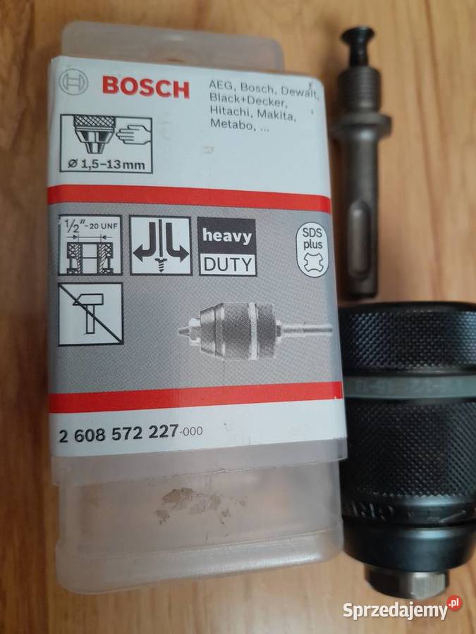 Szybkozaciskowy uchwyt wiertarski BOSCH SDSplus Polkowice