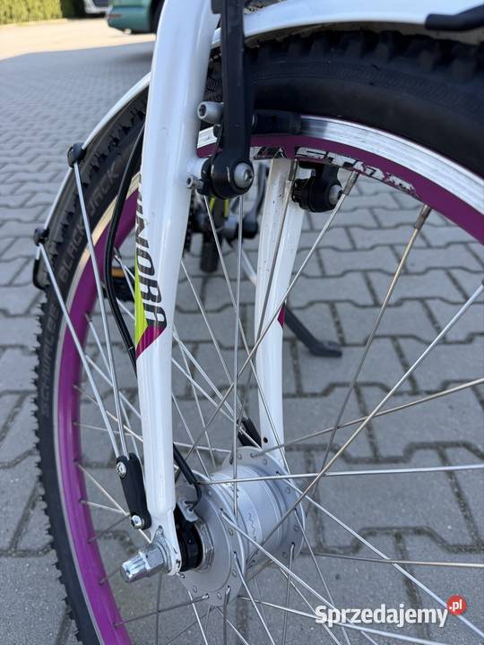 Rower dziecięco młodzieżowy Winora 24 cale śląskie Wodzisław Śląski sprzedam