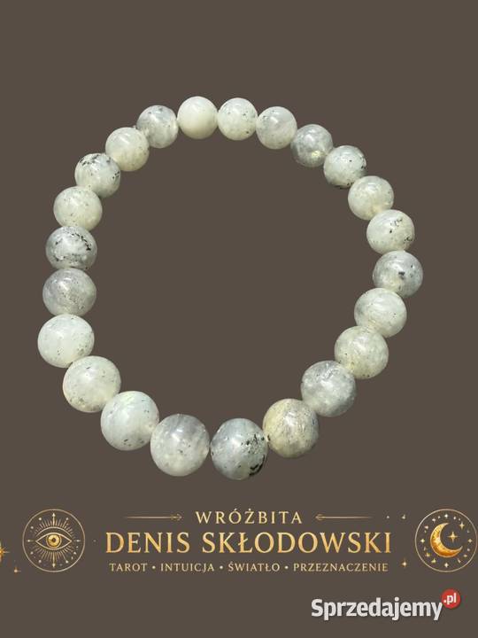 Bransoletka z kamieni Labradoryt Duże kulki