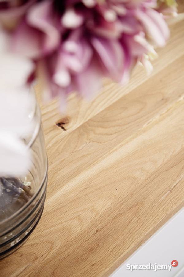 Chiara komoda szeroka biały lakier dąb olejowany 172cm wielkopolskie Poznań sprzedam
