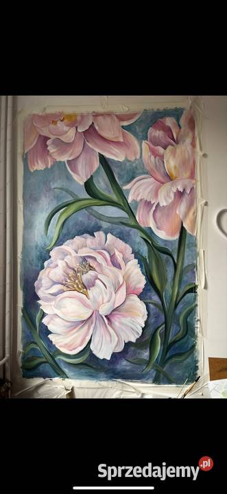 Obraz akrylowy 100x160 peony Obrazki i obrazy mazowieckie Warszawa