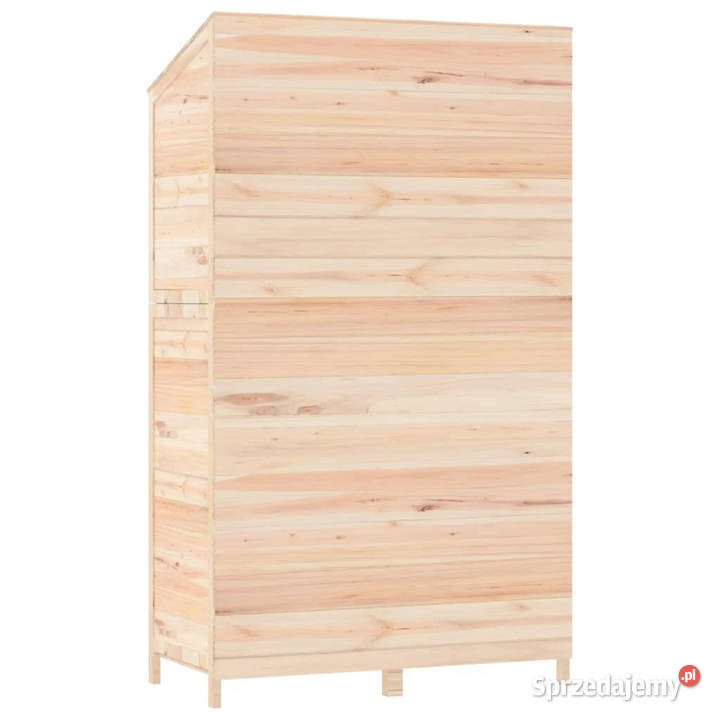 Szopa ogrodowa 102x52x1745 lite drewno jodłowe