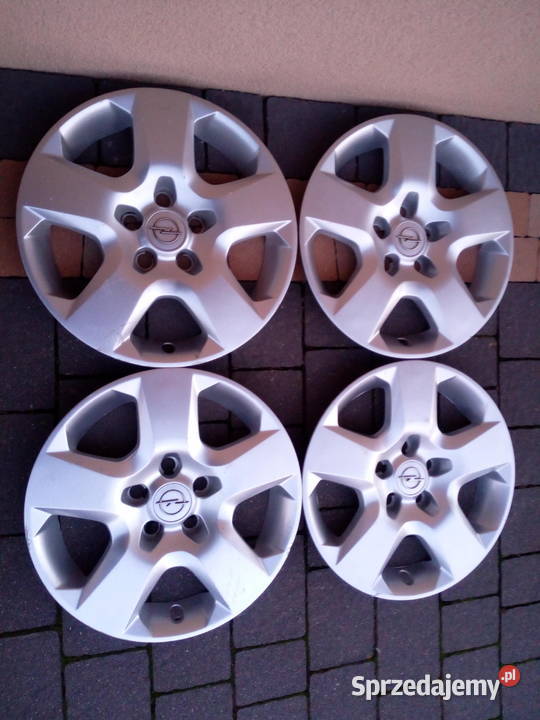 Kołpaki 16 Opel Strukturalne Oryginał Brzeziny