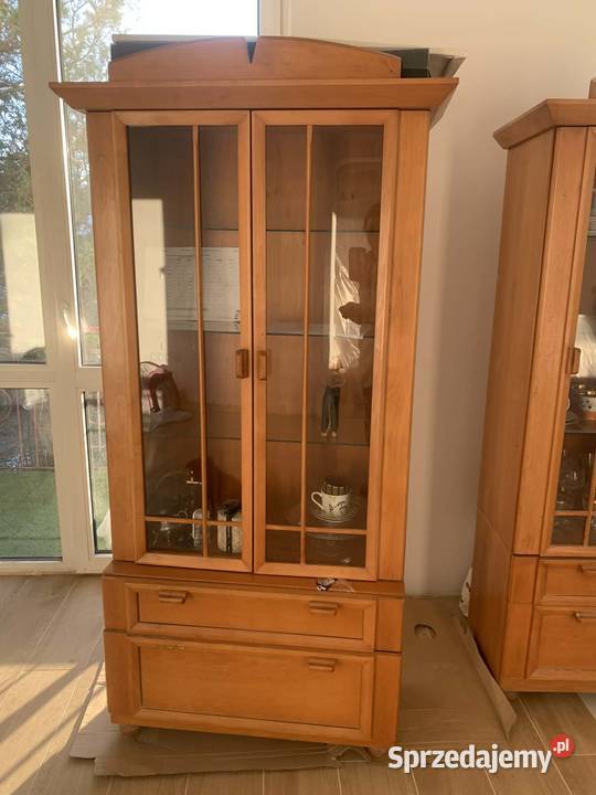 Witryna regał półki szklane Lublin