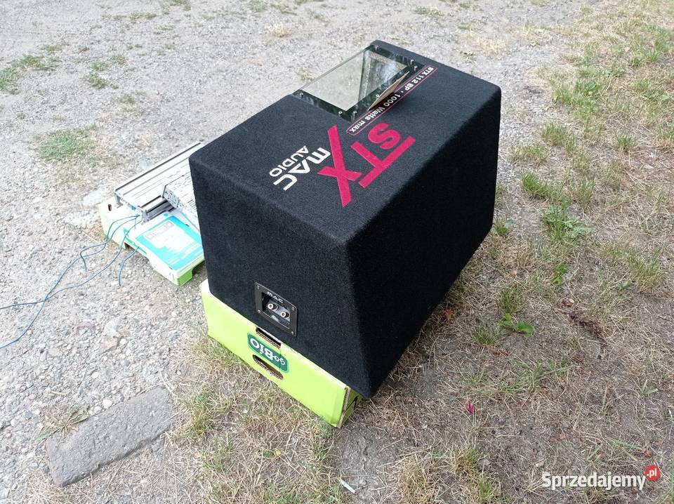 Tuba Skrzynia Basowa Subwoofer MAC AUDIO 500RMS Dzierżoniów