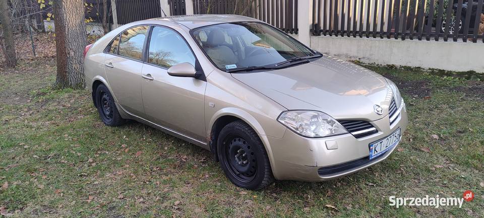 Nissan Primera P12 18 benzyna LPG 2002 Nissan Tarnów