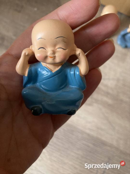 Figurki małego buddy nie widzę nie słyszę nie mazowieckie Warszawa sprzedam