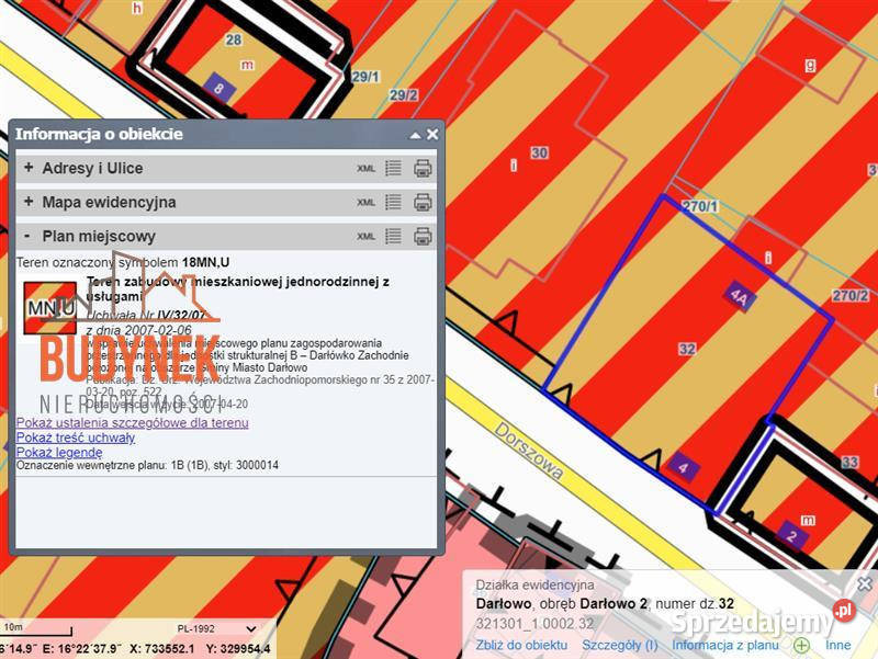 Działka budowlana Darłowo