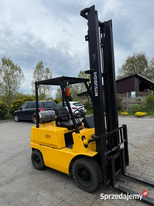 wózek widłowy MITSUBISHI FG15 LPG 50m 1500 Mitsubishi