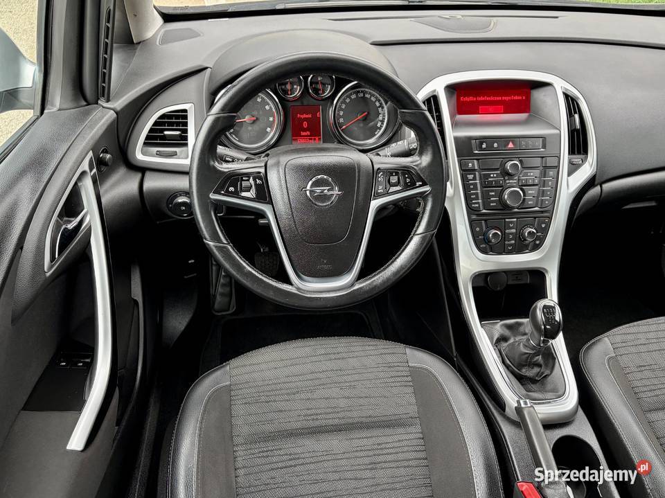 OPEL ASTRA J 2014 16 Benzyna 124 ogranicznik prędkości mazowieckie sprzedam
