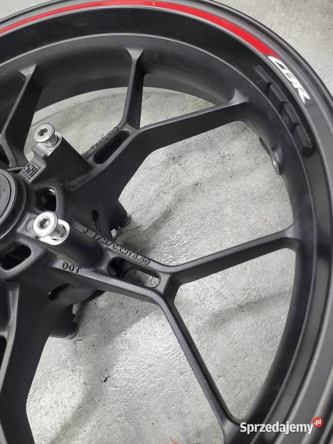Honda CBR 650R 650 R 1924 felga felgi przód Motocyklowe Nowy Tomyśl