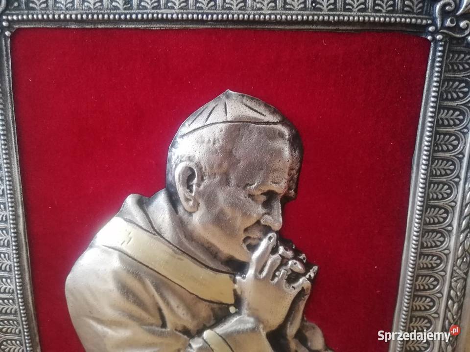 Piękna Ikona Jan Paweł II Łódź sprzedam