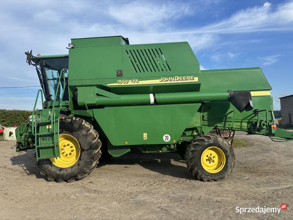 Kombajn John Deere 1550 WTS nieuszkodzony sprzedam