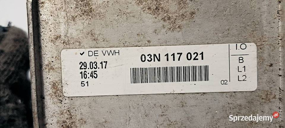 CHŁODNICZKA OLEJU VOLKSWAGEN PASSAT B8 03N117021 kujawsko-pomorskie Lipno