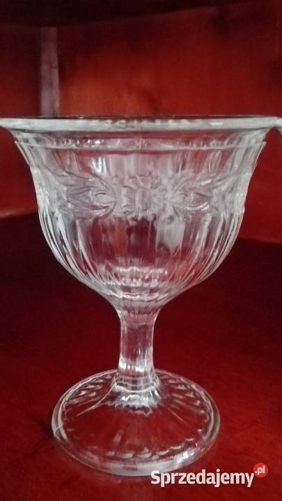 Kielichy puchary 6 szkło Ząbkowice Śląskie Białystok