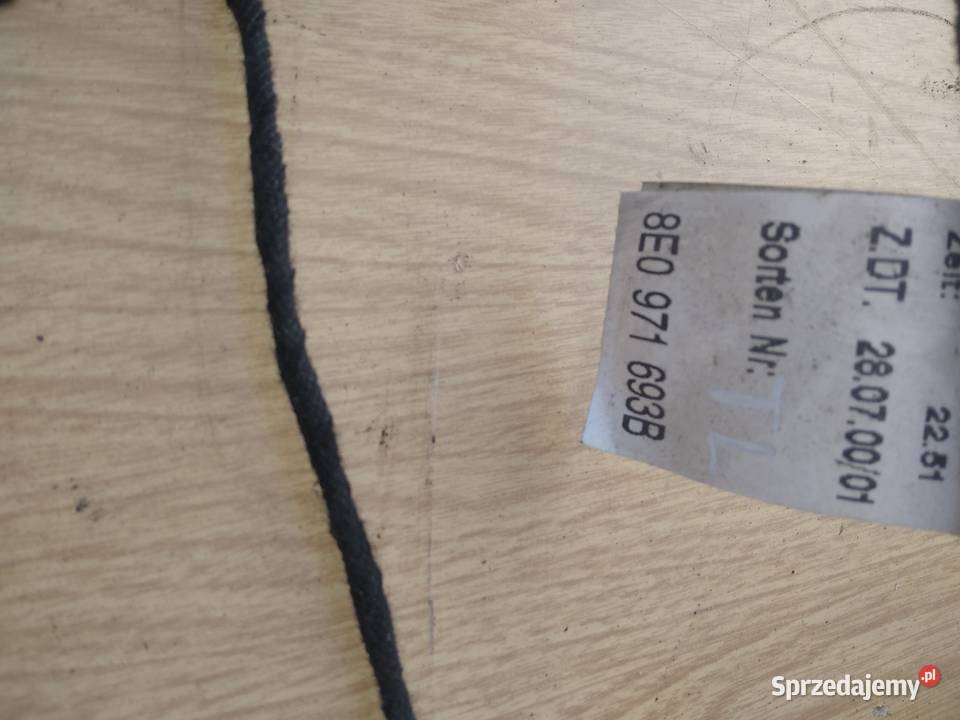 Wiązka drzwi audi a4b6 przód tył lewe prawe Krośniewice