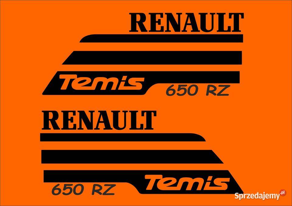 Naklejki Renault Temis 650 rz zamienniki Bydgoszcz
