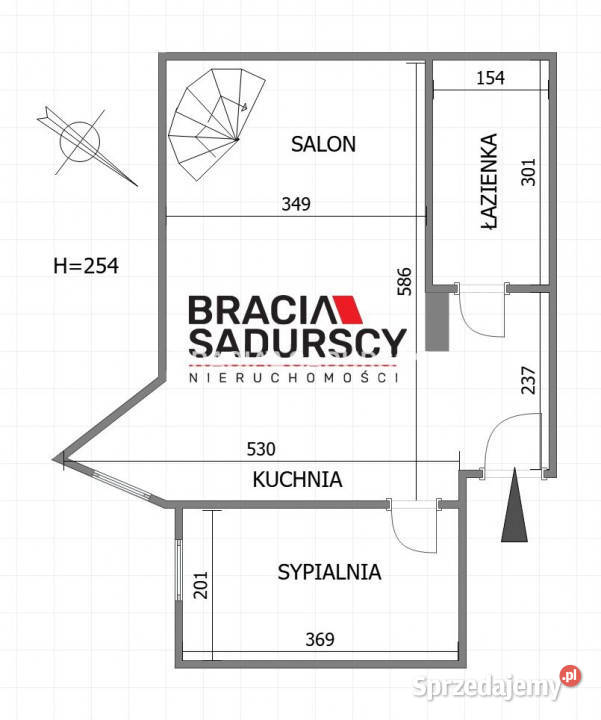Do sprzedaży mieszkanie 4253m2 Kraków Paulińska
