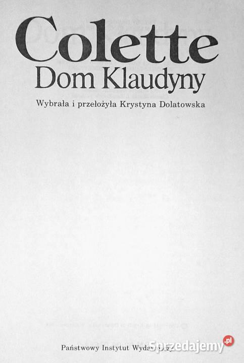 Dom Klaudyny Gabrielle Sidonie Colette Chełm