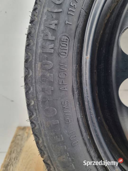 KOŁO DOJAZDOWE Opel Insignia A dojazdówka 12570 Chełm