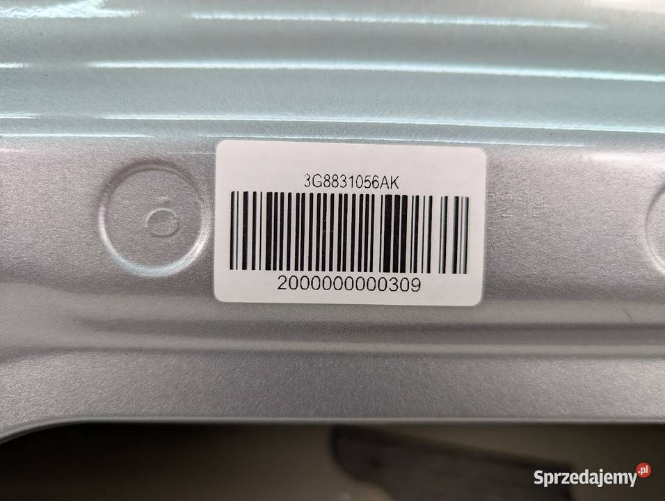 DRZWI PRAWE PRZÓD PRZEDNIE RLINE LUSTERKO VW podlaskie Białystok