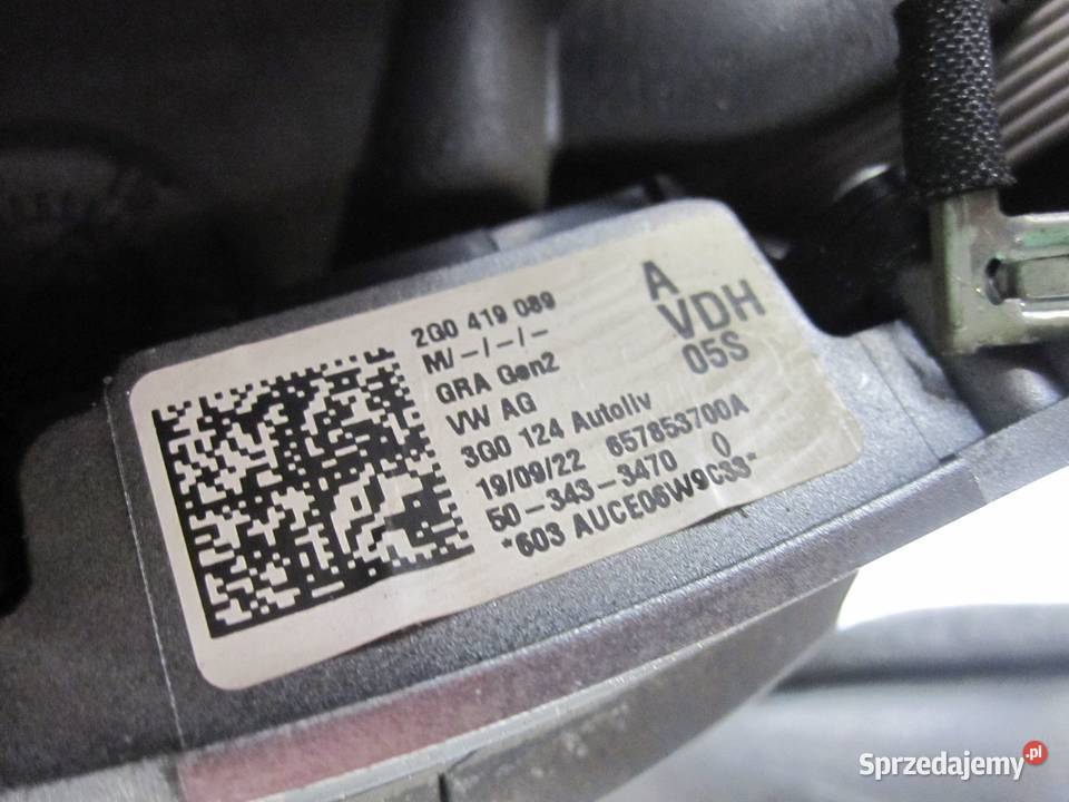 VOLKSWAGEN CADDY IV 22r kierownica 2G0419089 osobowe świętokrzyskie Kielce