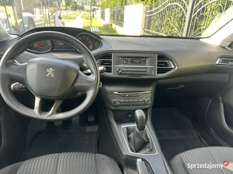 Peugeot 308 Benzyna tempomat LED światła dzienne immobilizer Wejherowo