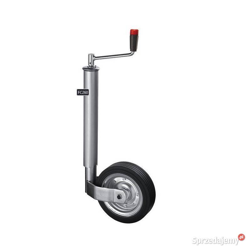 Stopa podporowa z kołem 220mm o średnicy nogi 60