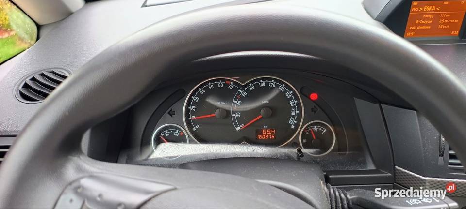 Opel Meriva 16B Gaz klima pod siedzenia czujniki ASR (kontrola trakcji) mazowieckie Płock