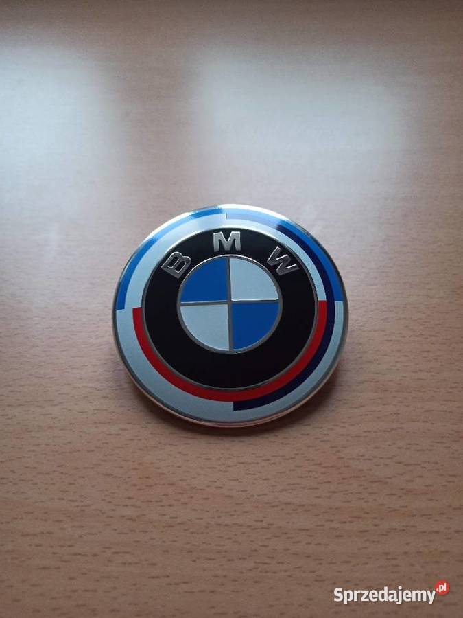 Nowy emblemat BMW 74mm 50 Jahre 50th Motorsport łódzkie Łódź