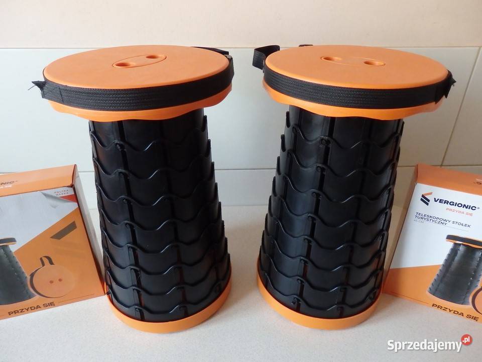 Teleskopowe Stołki Turystyczne Zestaw 2 Stołki i taborety podkarpackie Rzeszów