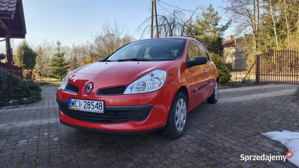 Renault Clio III zadbany 118 klimatyzacja polski Ciechanów