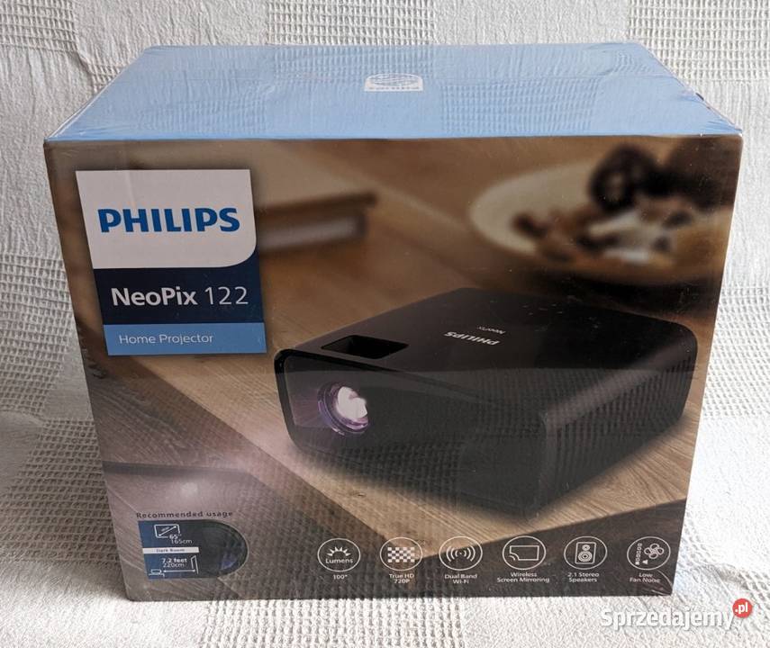 Projector LED Philips NeoPix 122 nowy Elektronika Kraków sprzedam