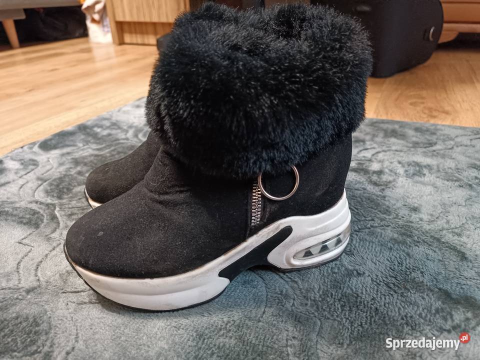 Botki zimowe z futerkiem rozmiar 36 Katowice