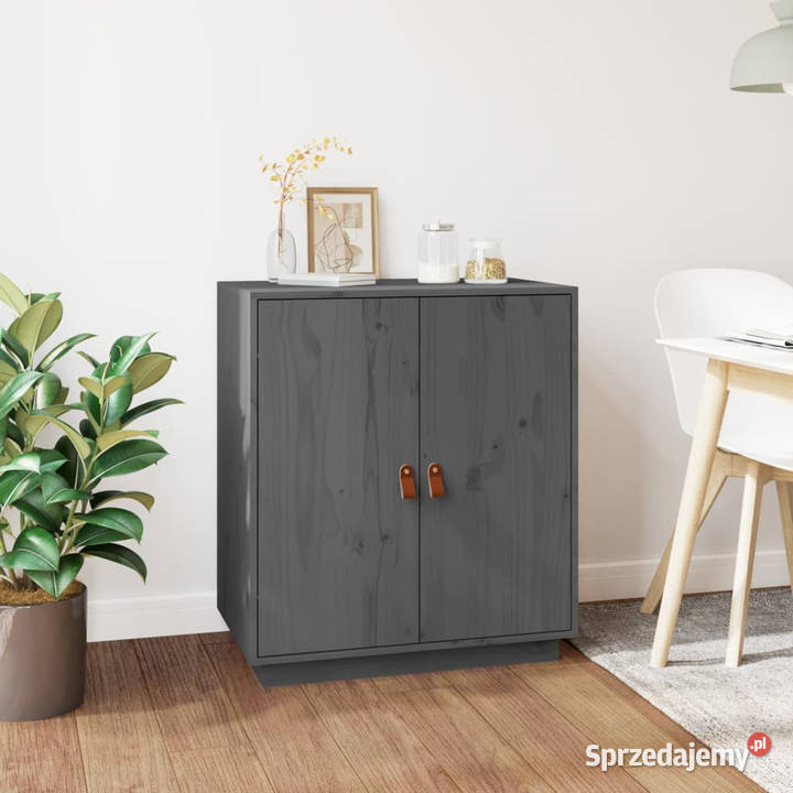 Szafka szara 655x40x75 lite drewno sosnowe Pozostałe
