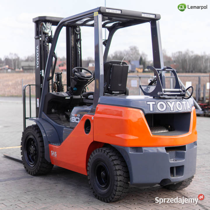 NOWY wózek widłowy TOYOTA 028FGF30 gaz Zator