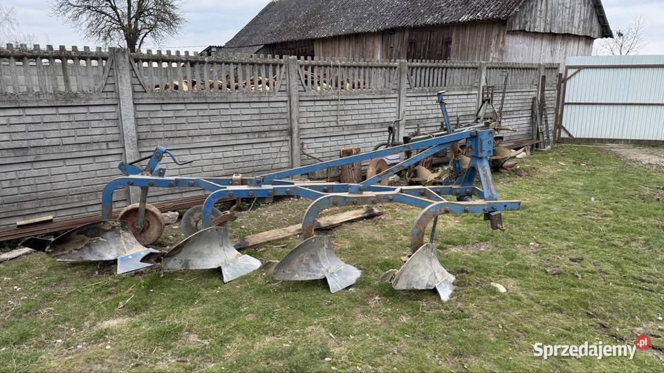 Pług 4 Skibowy Rabewerk Piotrów-Gułaczów