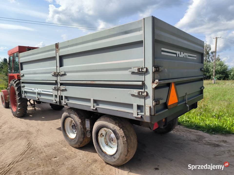 Przyczepa Tuhti wywrotka 10 ton sprzedam