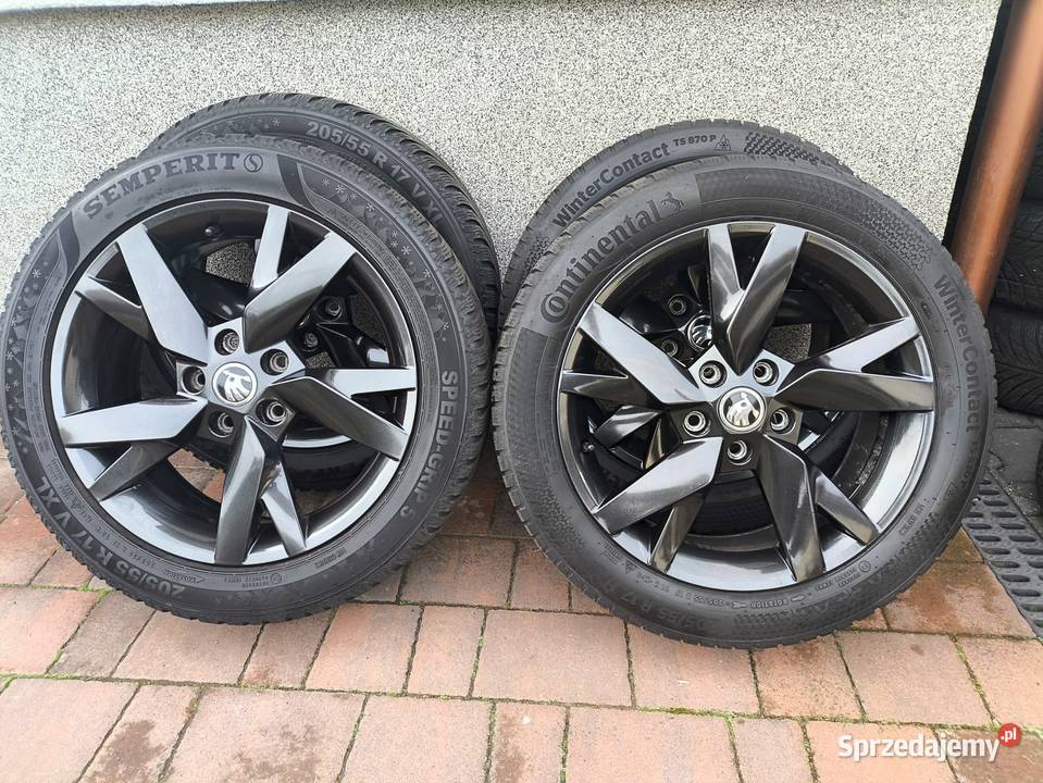 Felgi Koła Skoda Octavia Supeb Yeti 17 5x112 Opony i felgi Pińczów