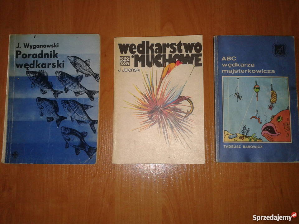 książki wędkarskie płytycv Pozostałe Tarnowskie Góry