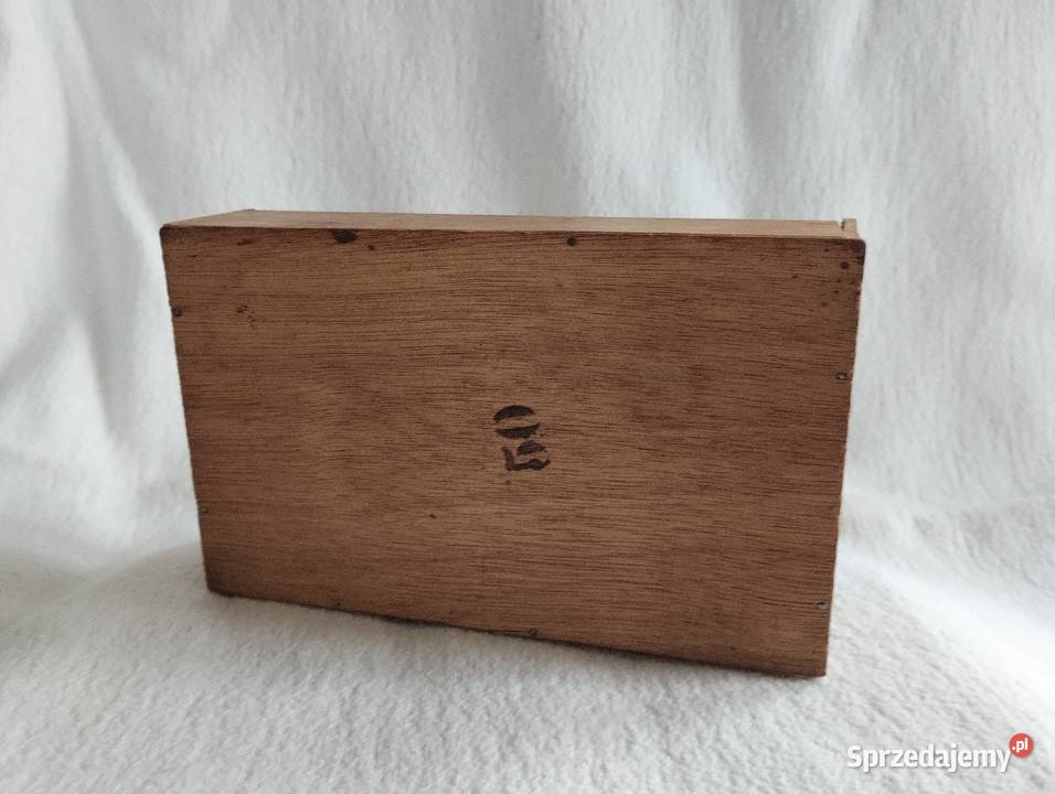 Stare Pudełko Na papierosy III Rzesza Cieszyn