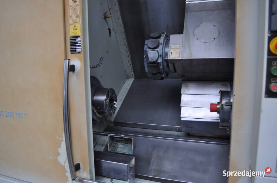 Tokarka CNC Hardinge GS200MSY Góra